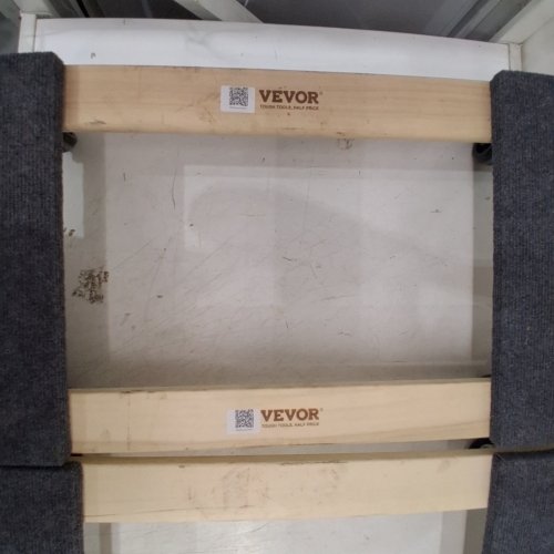 2PK CARPETED SOLID WOOD MOVING DOLLY - 840 LBSMAX/CAP - 30" X 18" - GREY/WOOD image 2