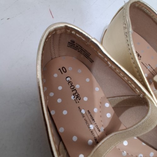 TODDLER GIRLS GEORGE DRESS SHOES - 10 - GOLD (STYLE: 71POLLYGY24) image 3