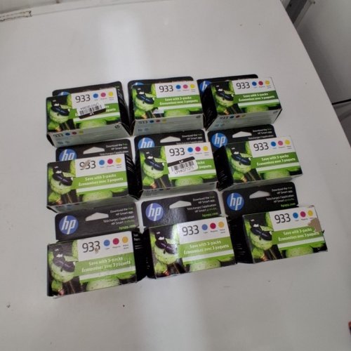 9 *EXPIRED* HP 933 INK CARTRIDGES FOR SELECT OFFICEJET PRINTERS - CYAN, YELLOW, MAGENTA (MODEL: N9H56FN) image 5