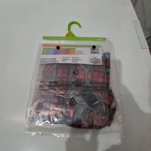 2PC TODDLER RUBIES WEREWOLF COSTUME - 3-4T - RED/BLACK/GREY (STYLE: 1002834) image 3