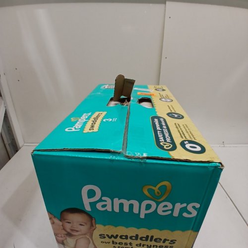 132PK PAMPERS SWADDLERS LEAK PROOF SKIN PROTECTION BABY DIAPERS - SIZE 3 image 3
