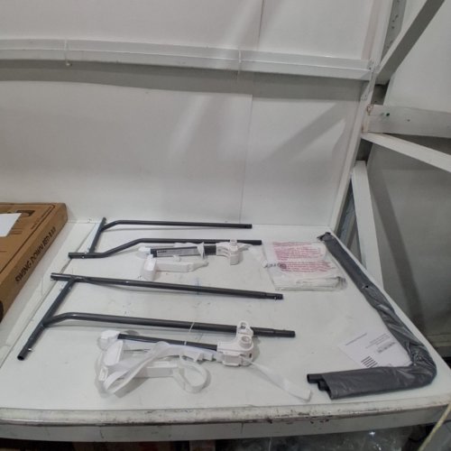 REGALO BABY SWING DOWN EXTRA LONG BEDRAIL - 43" X 20" - WHITE - (MODEL: 2020DS) image 2