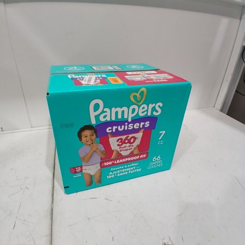 66PK PAMPERS CRUISERS 360° DIAPERS - SIZE 7 image 2