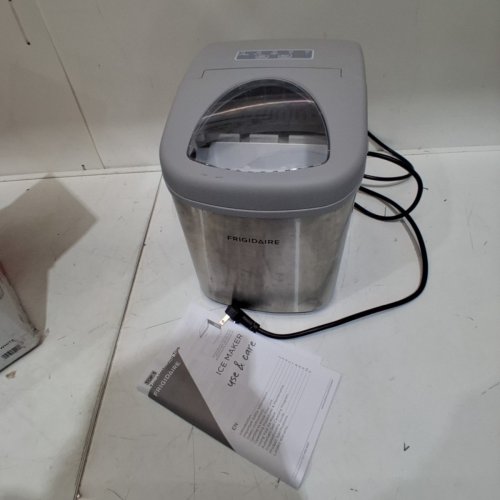 FRIGIDAIRE COUNTERTOP ICE MAKER - 26LBS - SILVER (MODEL: EFIC130-SS) image 4