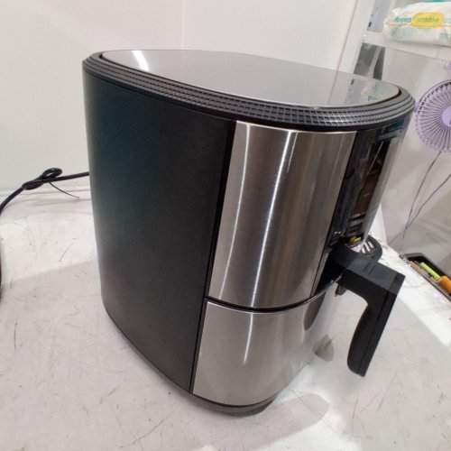 CHEFMAN TURBOFRY AIR FRYER - XL 8QT - BPA-FREE - STAINLESS STEEL (MODEL: RJ38-SQSS-8T) image 7
