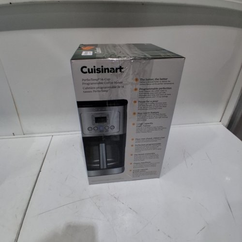 CUISINART PROGRAMMABLE COFFEEMAKER - 14-CUP - SILVER (MODEL: DCC-3200C) image 5