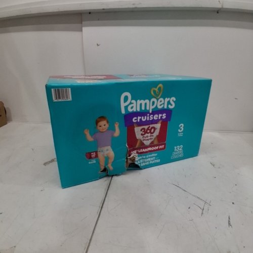 132PK PAMPERS CRUISERS 360° GAP-FREE FIT DIAPERS - SIZE 3 (16-28LBS) image 2