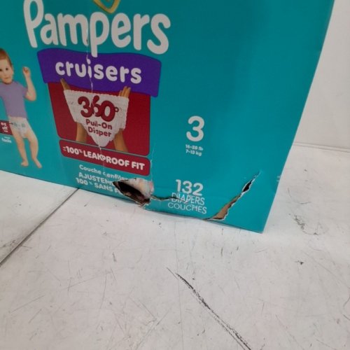 132PK PAMPERS CRUISERS 360° GAP-FREE FIT DIAPERS - SIZE 3 (16-28LBS) image 3
