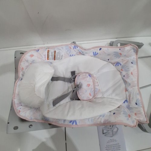 INGENUITY KEEP COZY 3-IN-1 GROW WITH ME VIBRATING BABY BOUNCER SEAT & ROCKER - 6-40LBS - PINK/GREY (MODEL: 12909) image 2