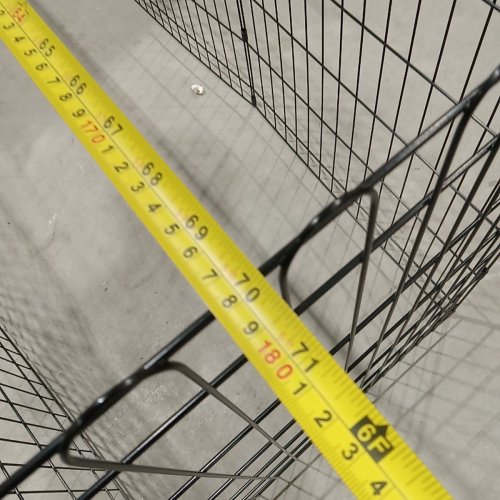 8 PANEL FOLDABLE METAL WIRE PET PLAYPEN - 70" X 24" - BLACK image 3