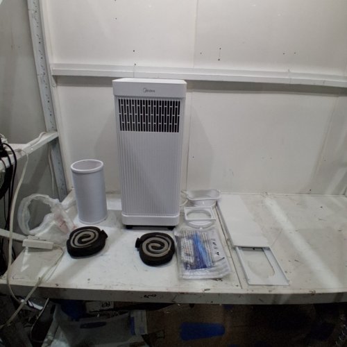 MIDEA PORTABLE AIR CONDITIONER WITH WHEELS - 115V - 350SQ.FT - WHITE (MODEL: MAP05R1CWWA) image 3
