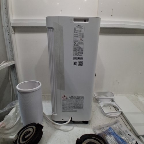 MIDEA PORTABLE AIR CONDITIONER WITH WHEELS - 115V - 350SQ.FT - WHITE (MODEL: MAP05R1CWWA) image 7