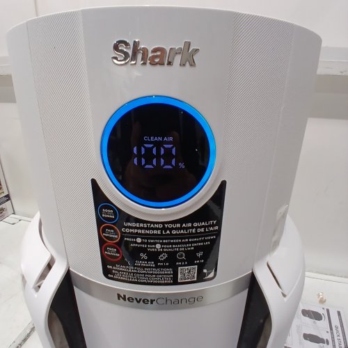 SHARK NEVERCHANGE WHOLE HOME AIR PURIFIER - 1400SQFT - 5-YEAR FILTER - WHITE - (MODEL: HP302C) image 2