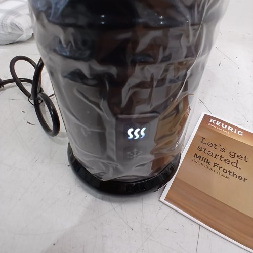 KEURIG ELECTRIC HOT AND COLD MILK FROTHER - 6OZ - BLACK (MODEL: MMF-801B) image 2