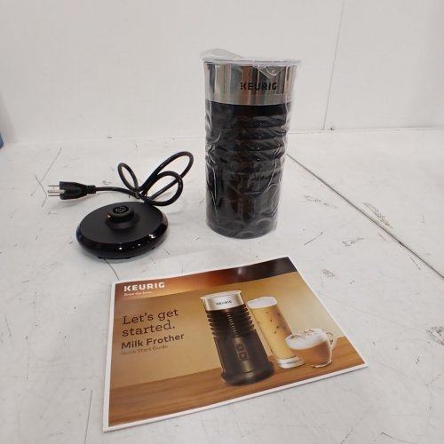 KEURIG ELECTRIC HOT AND COLD MILK FROTHER - 6OZ - BLACK (MODEL: MMF-801B) image 3