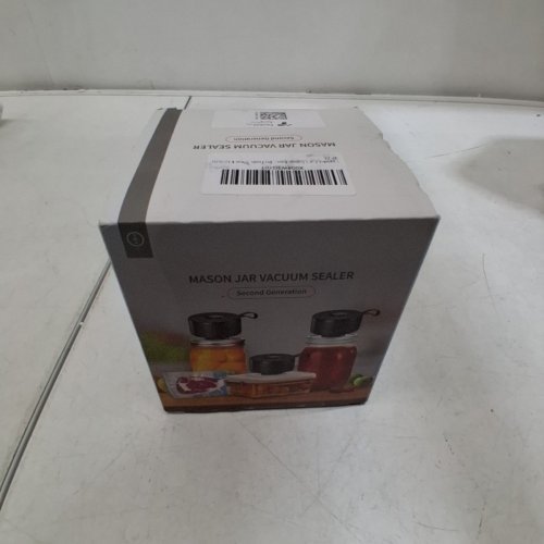 AULETOR MULTIPURPOSE PORTABLE ELECTRIC MASON JAR VACUUM SEALER - BLACK image 2