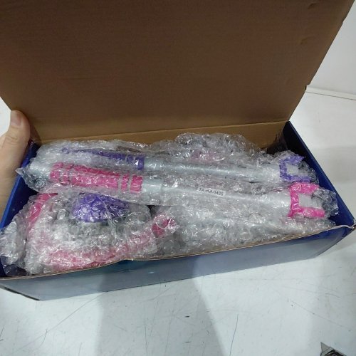 2PK TODOS AMAN LED FLASHING ROCKET ANKLE SKIP - PURPLE/PINK image 2