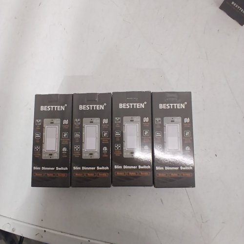 4PK BESTTEN SLIM DIMMER SWITCH - 120 V, 60HZ - WHITE image 2