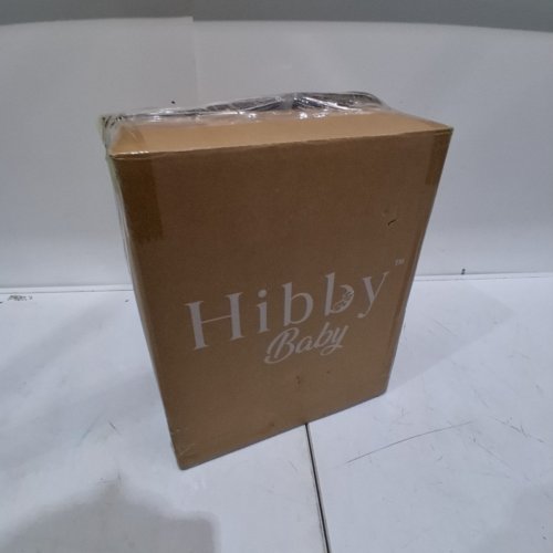 HIBBY BABY NON-SLIP BATH SEAT ON SUCTION CUPS WITH LED TEMPERATURE DISPLAY AND ACCESSORIES - 6M+ - GREY image 3
