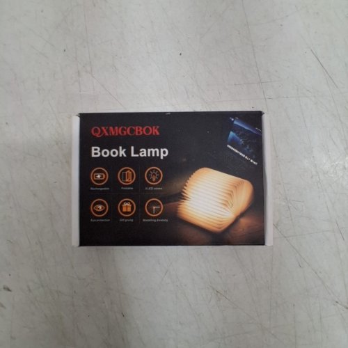 QXMGCBOK LED FOLDABLE BOOK LAMP - 5V - 2W - 350LM - AMBER/WHITE image 2