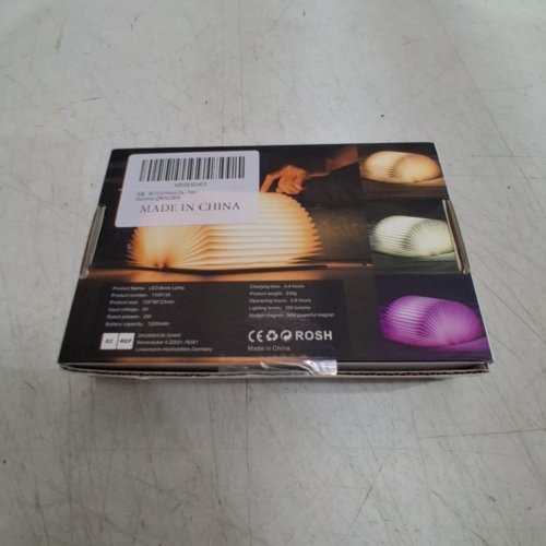QXMGCBOK LED FOLDABLE BOOK LAMP - 5V - 2W - 350LM - AMBER/WHITE image 3