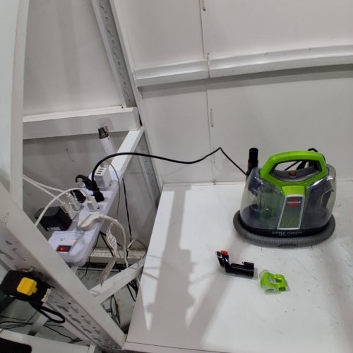 BISSELL LITTLE GREEN PROHEAT PORTABLE DEEP CLEANER/SPOT CLEANER - GREEN/GREY (MODEL: 2513B / 2513N) image 2