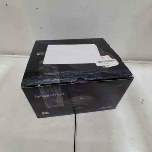 NEXTRON PORTABLE STEREO CD PLAYER BOOMBOX WITH AM/FM RADIO, BLUETOOTH, USB, AUX-IN, HEADPHONE JACK, CD-R/RW AND MP3 CDS COMPATIBLE, CLEAR AND FULL SOUND WITH BASS BOOST, AC/BATTERY OPERATED - BLACK - (MODEL: CB-500BT) image 9