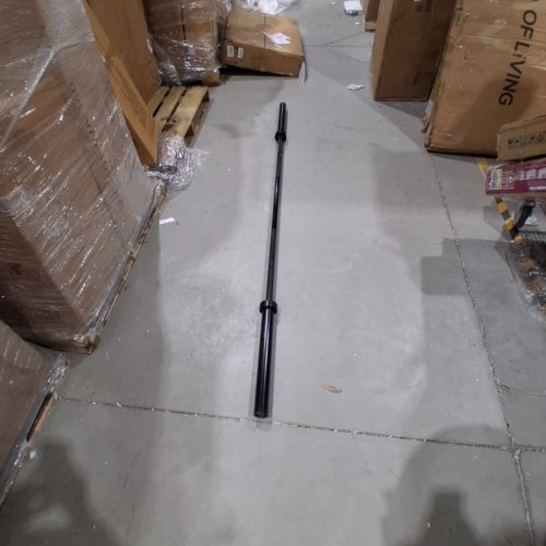 OLYMPIC METAL BARBELL - 44LBS - BLACK image 2