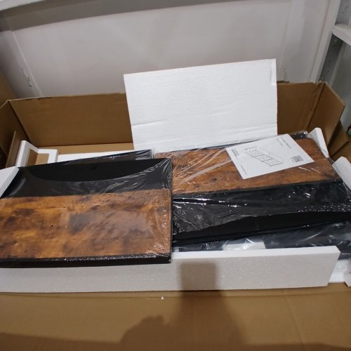 GARVEE DRAWERS DRESSER - 9 DRAWERS - BROWN/BLACK (ITEM: 7AXQ0) image 3