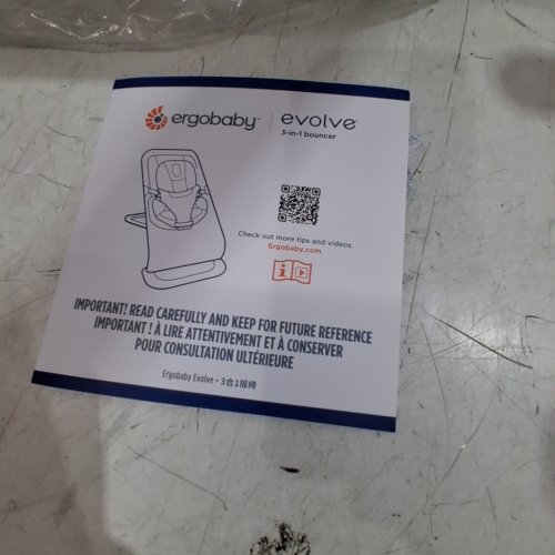 ERGOBABY EVOLVE 3-IN-1ADJUSTABLE COVER ONLY - LIGHT GREY image 3