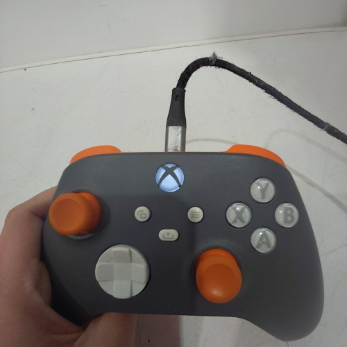 XBOX 360 WIRELESS CONTROLLER - ORANGE/GREY image 3