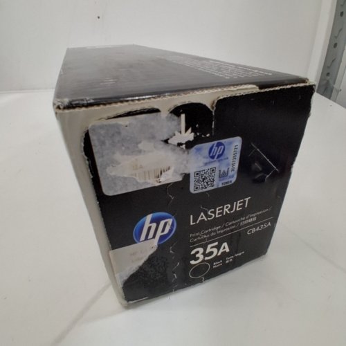 HP 35A BLACK ORIGINAL LASERJET TONER CARTRIDGE (MODEL: CB435A) image 3