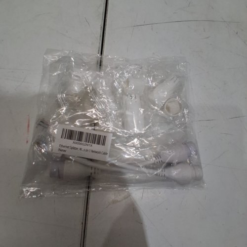 WATERPROOF ETHERNET COMBINER SPLITTER ADAPTER - 48V - WHITE image 2