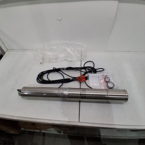 *EUROPEAN PLUG* DEEP WELL SUBMERSIBLE PUMP WITH 32.81FT CORD EXTERNAL CONTROL BOX, STAINLESS STEEL WATER PUMP - 1 HP OUTPUT POWER, 230V, 31.7 GPM FLOW 207FT HEAD - STAINLESS STEEL (MODEL: ‎4SSM5/6-2) image 2