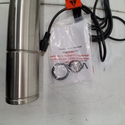 *EUROPEAN PLUG* DEEP WELL SUBMERSIBLE PUMP WITH 32.81FT CORD EXTERNAL CONTROL BOX, STAINLESS STEEL WATER PUMP - 1 HP OUTPUT POWER, 230V, 31.7 GPM FLOW 207FT HEAD - STAINLESS STEEL (MODEL: ‎4SSM5/6-2) image 3