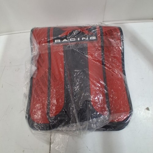 2PK PLASTICOLOR FLOOR MAT R RACING VELOCITY RED - RED / BLACK - (MODEL: 001727R04) image 4