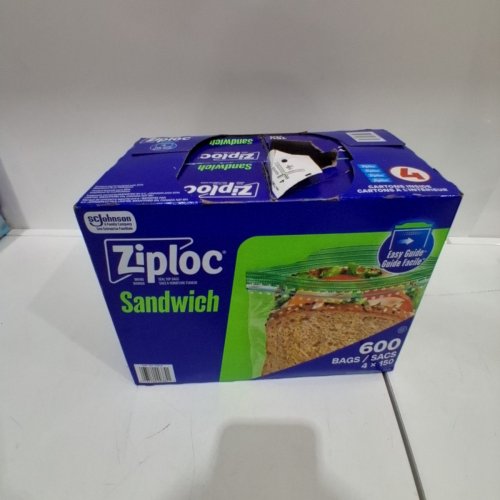 600PK ZIPLOC BRAND SANDWICH BAGS - CLEAR (MODEL: 1678750) image 2