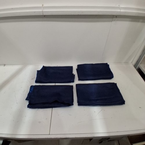 (4 PANEL) MAINSTAYS CURTAINS BLACKOUT CURTAINS - 28" X 63" - NAVY (MODEL: CA51122) image 2