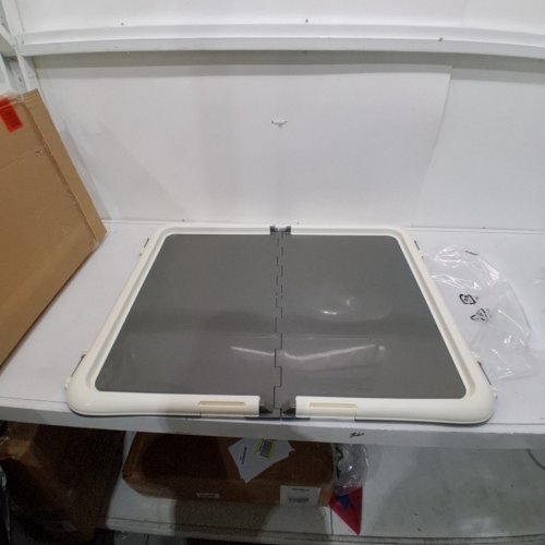 AMAZON BASICS DOG TRAINING PAD HOLDER 28" X 34" - GREY/WHITE (MODEL:TFPT-L) image 2