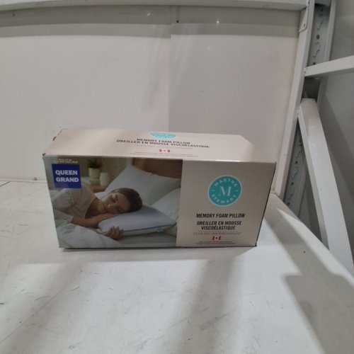 MARTHA STEWART MEMORY FOAM COOLING PILLOW - QUEEN (18" X 28") (MODEL: 1392500) image 3