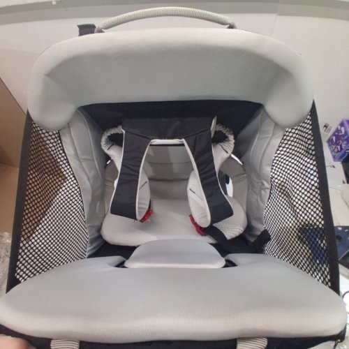 OSPREY POCO SLT BABY CARRIER WITH LIGHTWEIGHT FOLDING FRAME - 22L/50LBS CAPACITY- BLACK image 4