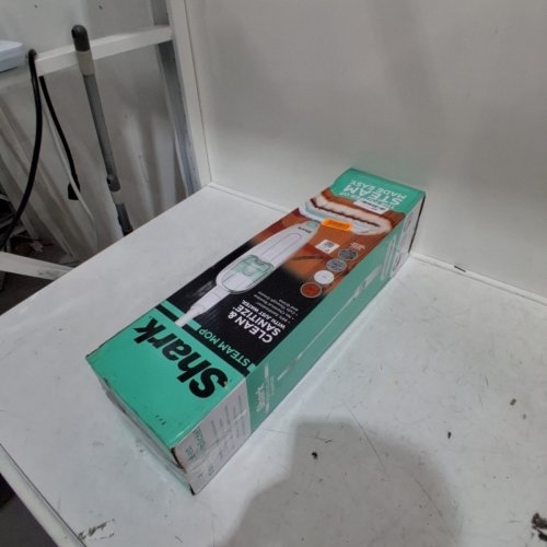 SHARK STEAM MOP - WHITE/SEAFOAM BLUE (MODEL: S1000C X3) image 5