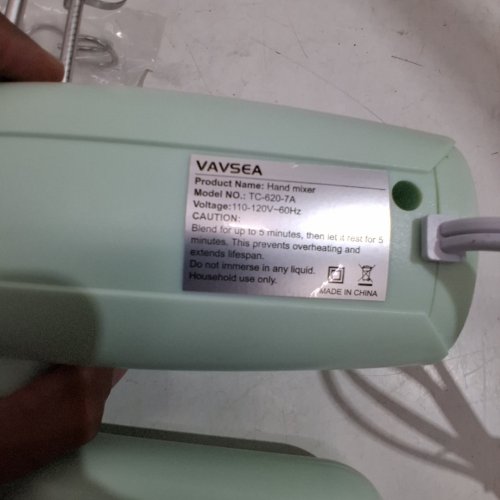 VAVSEA HAND MIXER - GREEN (MODEL: TC-620-7A) image 3