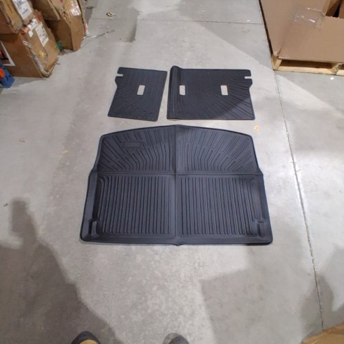 3P CARGO LINERS FOR 2021 TO 2025 CHEVROLET TRAILBLAZER MODELS - BLACK image 2