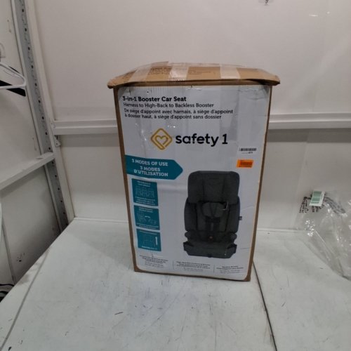 SAFETY 1ST 3-IN-1 HARNESS BOOSTER CAR SEAT - 100LB MAX - MINERAL GREEN - (MODEL: 22276CMIG) image 5