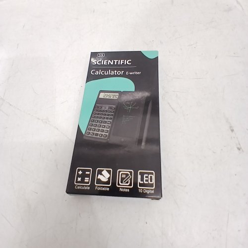 IPEPUL SCIENTIFIC CALCULATOR 10-DIGIT LARGE SCREEN WITH NOTEPAD - BLACK (MODEL: JSQ) image 2