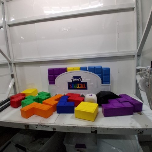 24PC TETRIS TUMBLE XL INDOOR /OUTDOOR GAME - UP TO 6FT - MULTI-COLOUR (MODEL: 1-1-12595-AA099FO/1819487) image 2