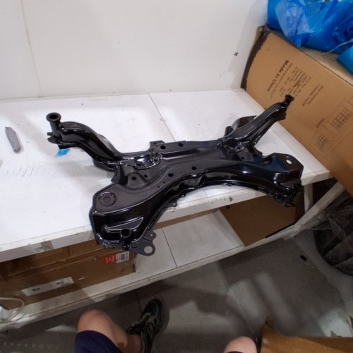 YHTAUTO FRONT FRAME SUSPENSION CROSS MEMBER FITS VARIOUS TOYOTA MODELS - BLACK image 3