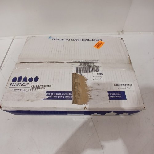 5PK PLASTICPLACE HEAVY DUTY GARBAGE BAG - 95 GAL - BLACK image 3