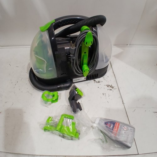 LITTLE GREEN PORTABLE CARPET/SPOT CLEANER- GREEN/BLACK (MODEL: 3369D) image 3
